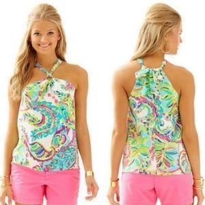 Lilly Pulitzer MulticolorCassandra Flowy Halter
